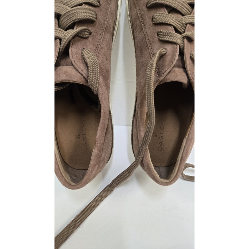 Caslon Women's Suede Fashion Leather Sneakers Lace Up Shoes Size 9 M - Picture 5 of 7